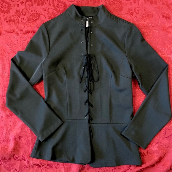 Frederick’s of Hollywood. Size 4. Lace-up Jacket. - Picture 2 of 12